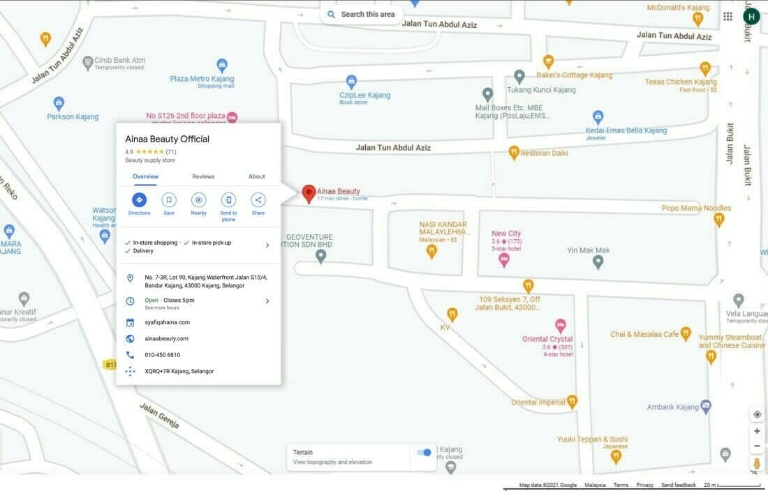 maps location minimize