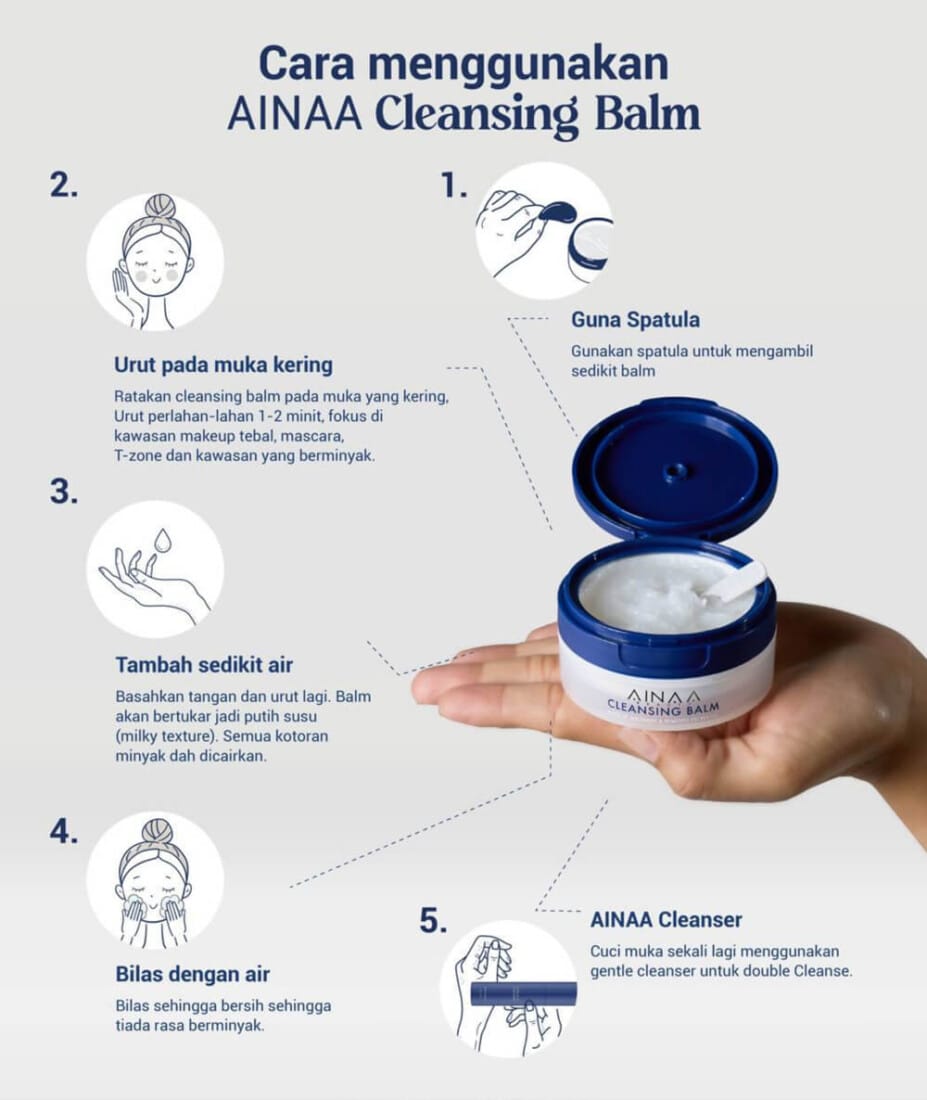 ainaa cleansing balm (pre order)