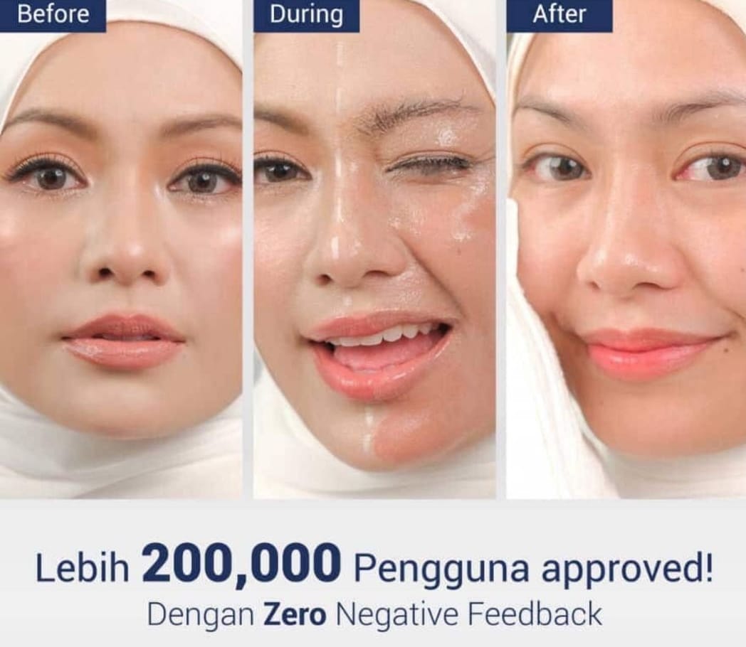 AINAA Cleansing Balm Before After