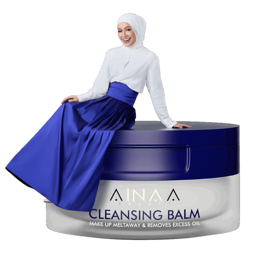 Syafiqah with AINAA Cleansing Balm