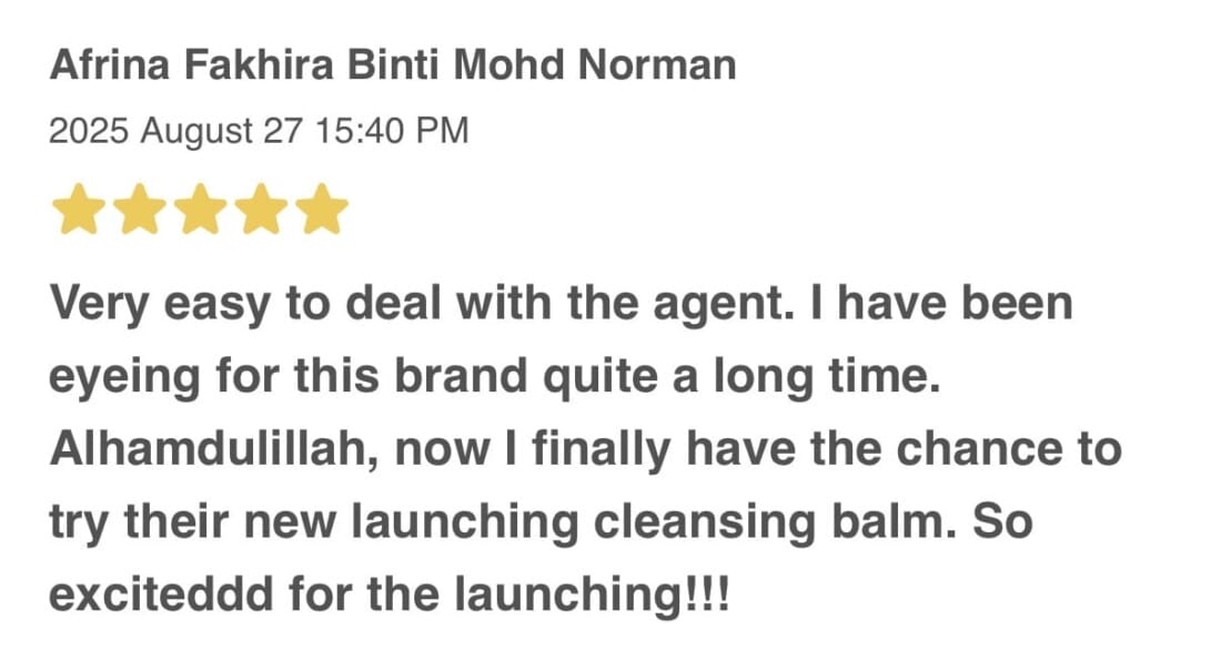 Customer Testimonial 30